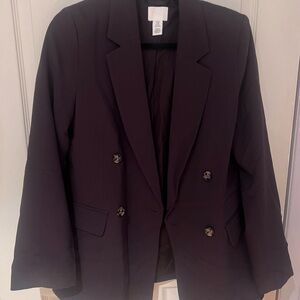 H&M Dark Brown Blazer